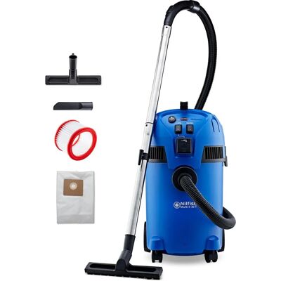 Nilfisk Multi II 30 T - Blue - Wet & Dry Vacuum Cleaner Nilfisk Multi II 30 T - Blue - Wet & Dry Vacuum Cleaner