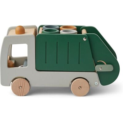 Liewood Irina Återvinningsbil - Trädgårdsgrön Multi - Unisex - Utbildande Leksak Liewood Irina Återvinningsbil - Trädgårdsgrön Multi - Unisex - Utbildande Leksak