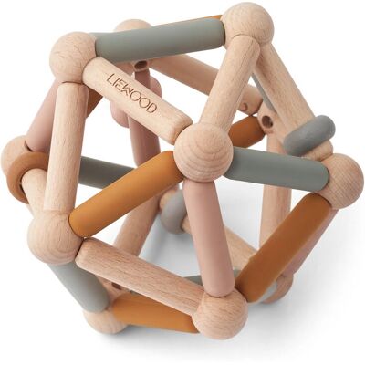 Liewood Annemette Balle de motricité - Moutarde Multi Mix - Jouet Liewood Annemette Balle de motricité - Moutarde Multi Mix - Jouet