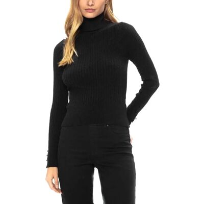 Onllorelai S-M-L-XL Schwarzer Pullover - Pullover Onllorelai S-M-L-XL Schwarzer Pullover - Pullover