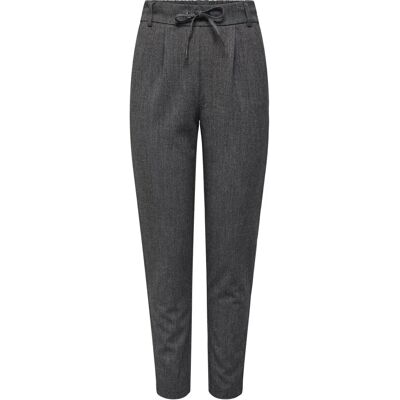 ONLY Damesbroek Donkergrijs - Elegante jogging met taille midden ONLY Damesbroek Donkergrijs - Elegante jogging met taille midden