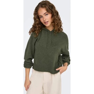 JDY Damen Strickpullover - Grün - Langarm Freizeitshirt JDY Damen Strickpullover - Grün - Langarm Freizeitshirt