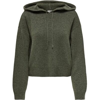 JDY Damen Strickpullover - Grün - Langarm Freizeitshirt JDY Damen Strickpullover - Grün - Langarm Freizeitshirt