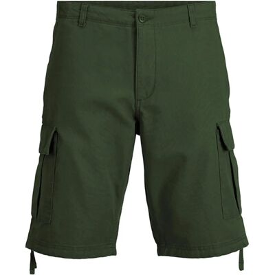 Jack & Jones Cole Barkley Cargo Shorts (12248685) - Olive Night Jack & Jones Cole Barkley Cargo Shorts (12248685) - Olive Night