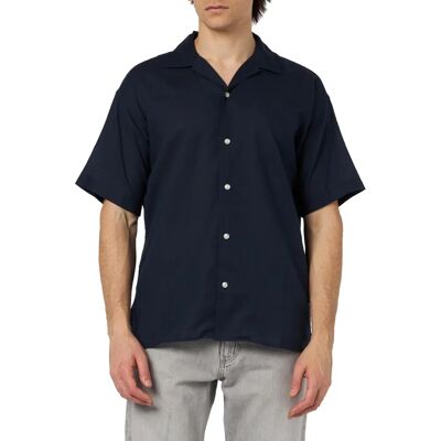 Jack & Jones Linne Resort Skjorta - Navy Blazer - S Jack & Jones Linne Resort Skjorta - Navy Blazer - S