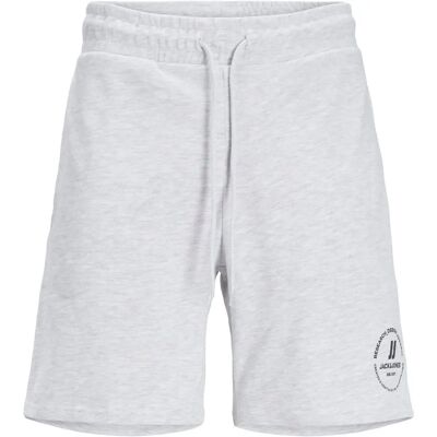 Jack & Jones Swift Sweat Shorts Melange Biały - Szorty Jack & Jones Swift Sweat Shorts Melange Biały - Szorty