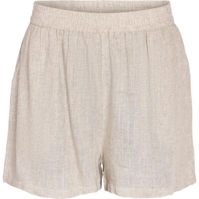 Noisy May Leilani HW Shorts Beige L - Shorts Noisy May Leilani HW Shorts Beige L - Shorts