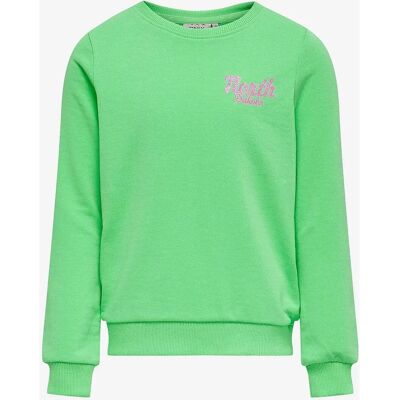 KogSophie Grønn Sweatshirt - Våru bouquet - Kids Only KogSophie Grønn Sweatshirt - Våru bouquet - Kids Only
