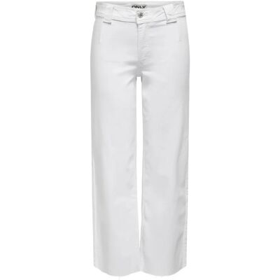 Only Pantaloni Alara Bianchi M / 32 Donna - Pantaloni Only Pantaloni Alara Bianchi M / 32 Donna - Pantaloni