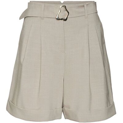 Vero Moda Janne Shorts Beige - Shorts Vero Moda Janne Shorts Beige - Shorts