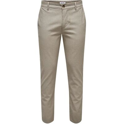 ONLY & SONS ONSMARK PETE SLIM DOBBY 0058 PANT NOOS - Pantalon ONLY & SONS ONSMARK PETE SLIM DOBBY 0058 PANT NOOS - Pantalon