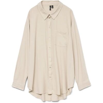 Vero Moda Curve - Camicia in misto lino - Taglie forti - Camicia Vero Moda Curve - Camicia in misto lino - Taglie forti - Camicia