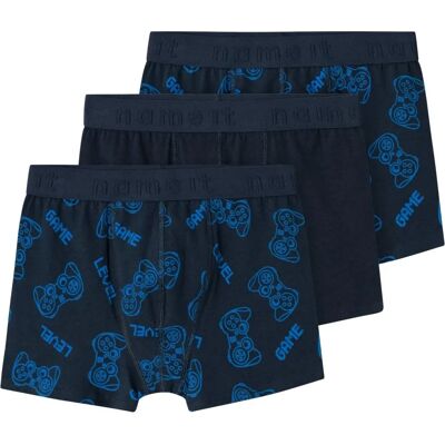 Name It Dark Sapphir Boxershorts - 6 Jaar - 3-Pack Name It Dark Sapphir Boxershorts - 6 Jaar - 3-Pack