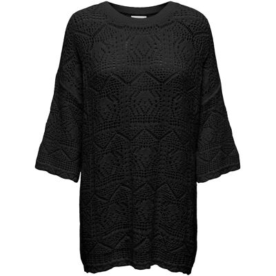 Only Beachie Life SS Langarmshirt - Schwarz Only Beachie Life SS Langarmshirt - Schwarz