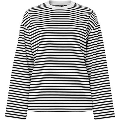 pieces - Toppi pcSadie LS Top - Vit - 40 Dam T-shirt pieces - Toppi pcSadie LS Top - Vit - 40 Dam T-shirt