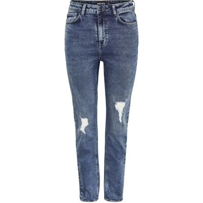 PIECES Hochtaillierte Gerade Jeans - Jeans PIECES Hochtaillierte Gerade Jeans - Jeans