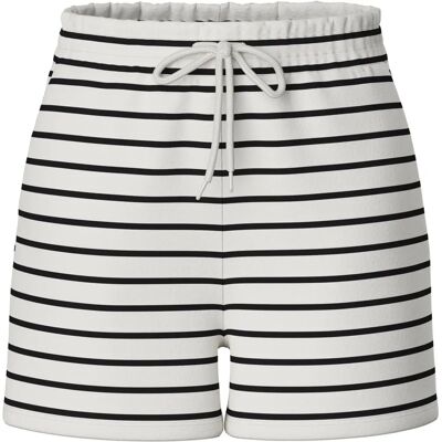 Pieces Sommer High Waist Streifen Shorts - Shorts Pieces Sommer High Waist Streifen Shorts - Shorts