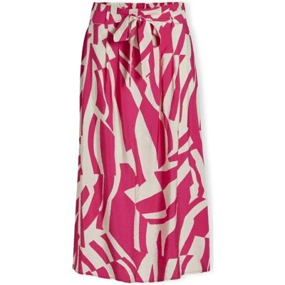 Vila - viDogma Uma RW Paperbag Midi Skirt - Ροζ - 42 - Skirt Vila - viDogma Uma RW Paperbag Midi Skirt - Ροζ - 42 - Skirt