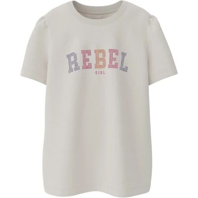 Name It NkfKiami Jet Stream M. Vit T-shirt - T-shirt Name It NkfKiami Jet Stream M. Vit T-shirt - T-shirt