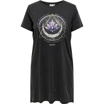 Carmakoma Modell V-Ausschnitt Glitzer Druck Kleid - Plusgrößen Carmakoma Modell V-Ausschnitt Glitzer Druck Kleid - Plusgrößen