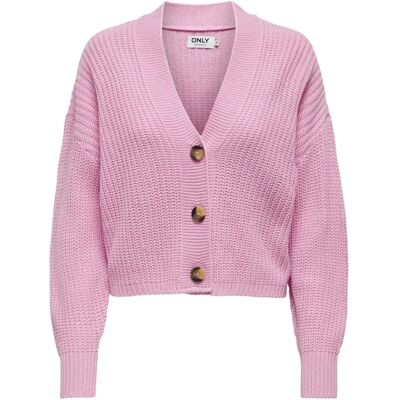 Only Carolsping Knit Sweater (1521152) - Onlcarol Nice L/S Cardigan Knt Noos (15211521) prism pink Only Carolsping Knit Sweater (1521152) - Onlcarol Nice L/S Cardigan Knt Noos (15211521) prism pink