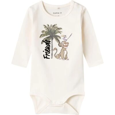 Body Jebbi Lion King od Name It - Organiczna bawełna Body Jebbi Lion King od Name It - Organiczna bawełna