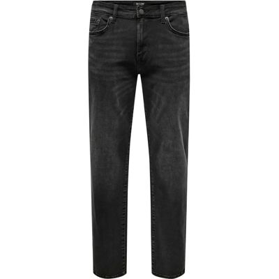 ONLY & SONS Sorte lige jeans - Bukser ONLY & SONS Sorte lige jeans - Bukser