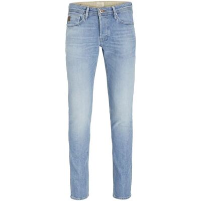 JACK & JONES JJ 322 N Slim-fit Blaue Denim-Hose JACK & JONES JJ 322 N Slim-fit Blaue Denim-Hose