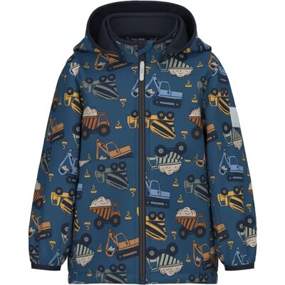 Veste softshell en denim foncé de Name It - Softshell Veste softshell en denim foncé de Name It - Softshell