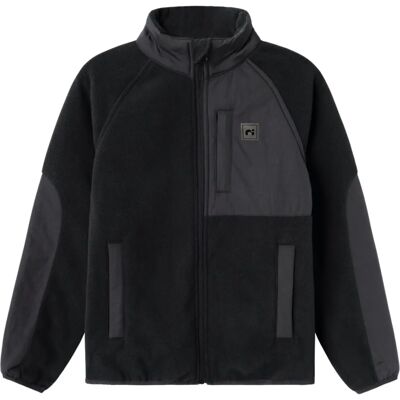 Name It NKNMYLES Veste en polaire - Garçons, Taille 164, Noir - Vêtements décontractés Name It NKNMYLES Veste en polaire - Garçons, Taille 164, Noir - Vêtements décontractés