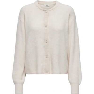 Gilet Beige JDY LUMI - Manches longues, Mélange laine, Décontracté - Publicité Gilet Beige JDY LUMI - Manches longues, Mélange laine, Décontracté - Publicité
