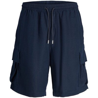 Jack & Jones Karl Nate Leinen Kurze Cargo-Shorts - Shorts Jack & Jones Karl Nate Leinen Kurze Cargo-Shorts - Shorts