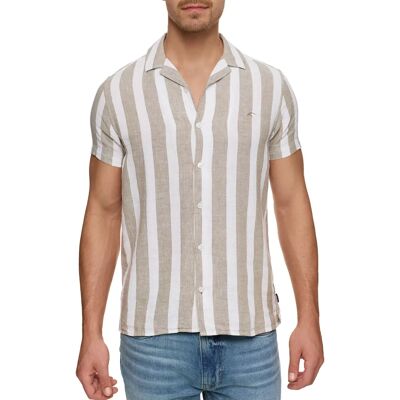INDICODE INCarlui - Herren Kurzarmhemd, Grün, Regular Fit INDICODE INCarlui - Herren Kurzarmhemd, Grün, Regular Fit