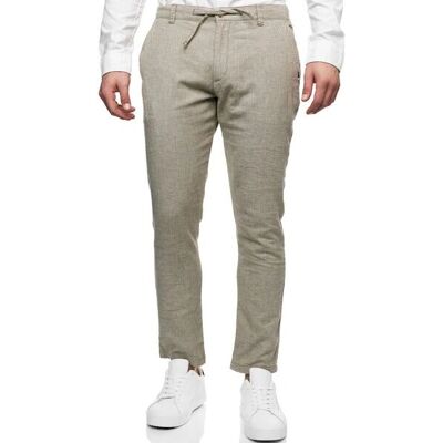 INDICODE INDanio Herren Trainingshose Grün Regular Fit Webstoff INDICODE INDanio Herren Trainingshose Grün Regular Fit Webstoff