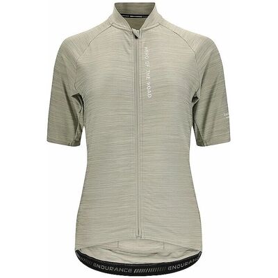 ENDURANCE Logan Radtrikot - Sportlich, Hochgeschlossener Hals, Grau ENDURANCE Logan Radtrikot - Sportlich, Hochgeschlossener Hals, Grau