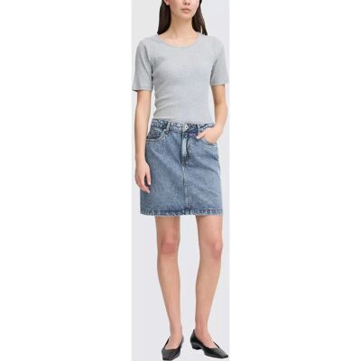 ICHI Model ihAveny SK Blue Skirt - Skirt ICHI Model ihAveny SK Blue Skirt - Skirt