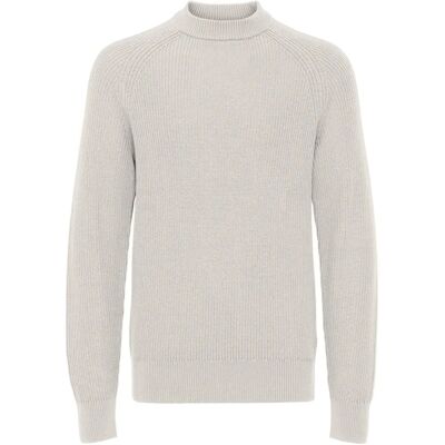 Casual Friday Kristian Baumwollpullover - Pumice Stone Casual Friday Kristian Baumwollpullover - Pumice Stone