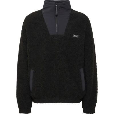 SOLID - Fellimitatjacke SDMARKMANN - Schwarz - Fellimitatjacke SOLID - Fellimitatjacke SDMARKMANN - Schwarz - Fellimitatjacke