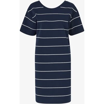 ICHI - Modell ihKala Dr2 - Blå T-skjorte kjole - T-shirt dress ICHI - Modell ihKala Dr2 - Blå T-skjorte kjole - T-shirt dress