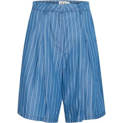 ICHI Beccos Streifen-Shorts - Shorts ICHI Beccos Streifen-Shorts - Shorts