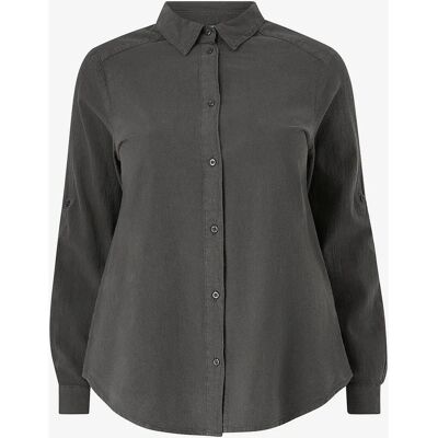 KAFFE Curve - Nahana Shirt - Grau - T-Shirt KAFFE Curve - Nahana Shirt - Grau - T-Shirt