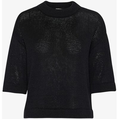 KAFFE Topp kaevita Pullover - Sort 36 Kvinder KAFFE Topp kaevita Pullover - Sort 36 Kvinder