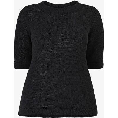 KAFFE Curve - Modell kcEvita Pullover - Schwarz - Damen KAFFE Curve - Modell kcEvita Pullover - Schwarz - Damen