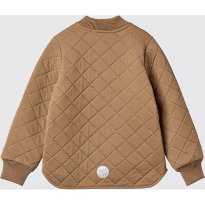 Outdoorjacke WHEAT "Thermo Jacket Loui", Jungen, Gr. 110, braun (hazel), Web Outdoorjacke WHEAT "Thermo Jacket Loui", Jungen, Gr. 110, braun (hazel), Web
