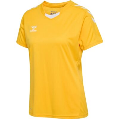 hummel Damen Sportshirt - Hmlcore Xk Poly Jersey S/S Woman - Sports Gelb hummel Damen Sportshirt - Hmlcore Xk Poly Jersey S/S Woman - Sports Gelb
