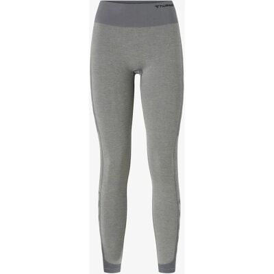 Hummel - Model: hmlMT Shine Seamless MW Tights - Gray Hummel - Model: hmlMT Shine Seamless MW Tights - Gray