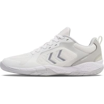 Chaussures Speed Court blanches/grises unisex - Équipement Sportif - Publicité Chaussures Speed Court blanches/grises unisex - Équipement Sportif - Publicité
