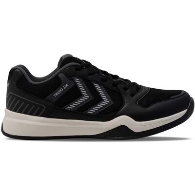 hummel Modell 2001 Schwarze All Court Hallenschuhe hummel Modell 2001 Schwarze All Court Hallenschuhe