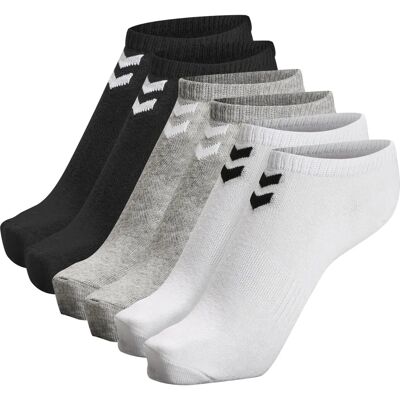 HUMMEL Hmlchevron 6-pack enkelsokken - Sokken HUMMEL Hmlchevron 6-pack enkelsokken - Sokken
