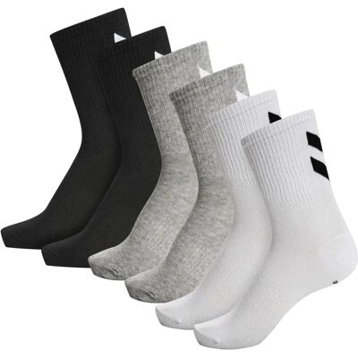 Hummel Modèle hmlCHEVRON Pack de 6 chaussettes de sport - Chaussettes de sport - Publicité Hummel Modèle hmlCHEVRON Pack de 6 chaussettes de sport - Chaussettes de sport - Publicité